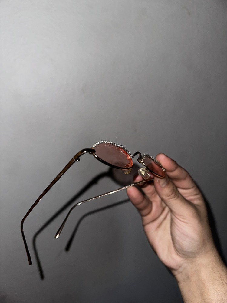 Unisex Glasses with Mini Gems Available as Pre-Owned