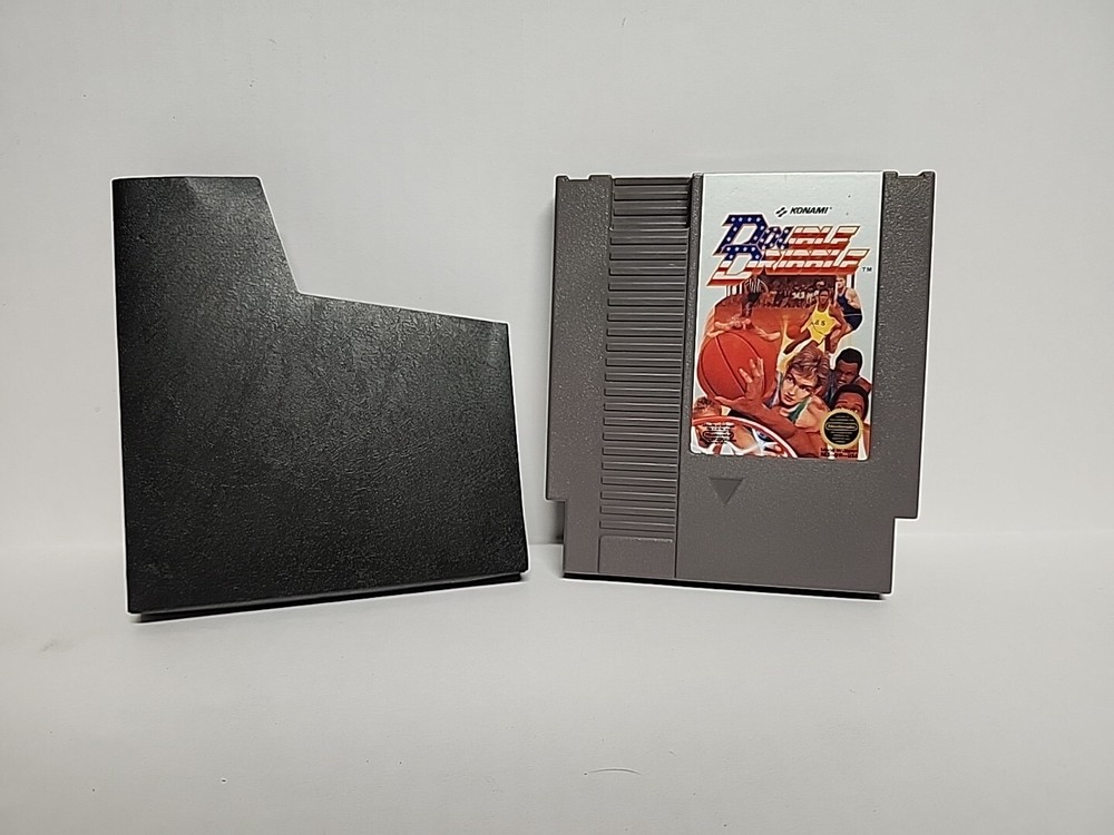 Double Dribble NES 1985 Game Cartridge Only-image
