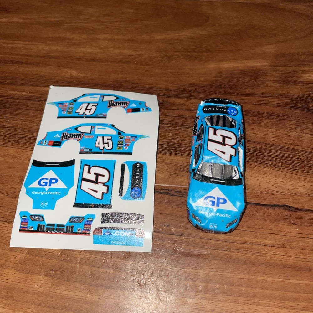 NASCAR 1/64 Scale Kyle Petty 2005 Georgia Pacific Custom Decal