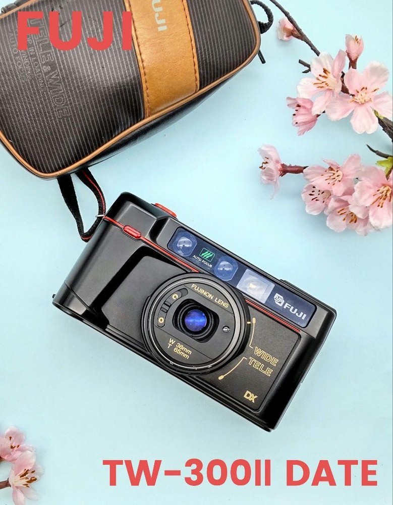 Fujifilm TW-300II 35mm Retro Compact Film Camera Used Vintage Style