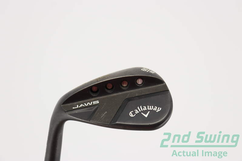 Callaway Jaws Full Toe Raw Black Wedge Lob LW 60° Steel Wedge Flex Left 35.0in