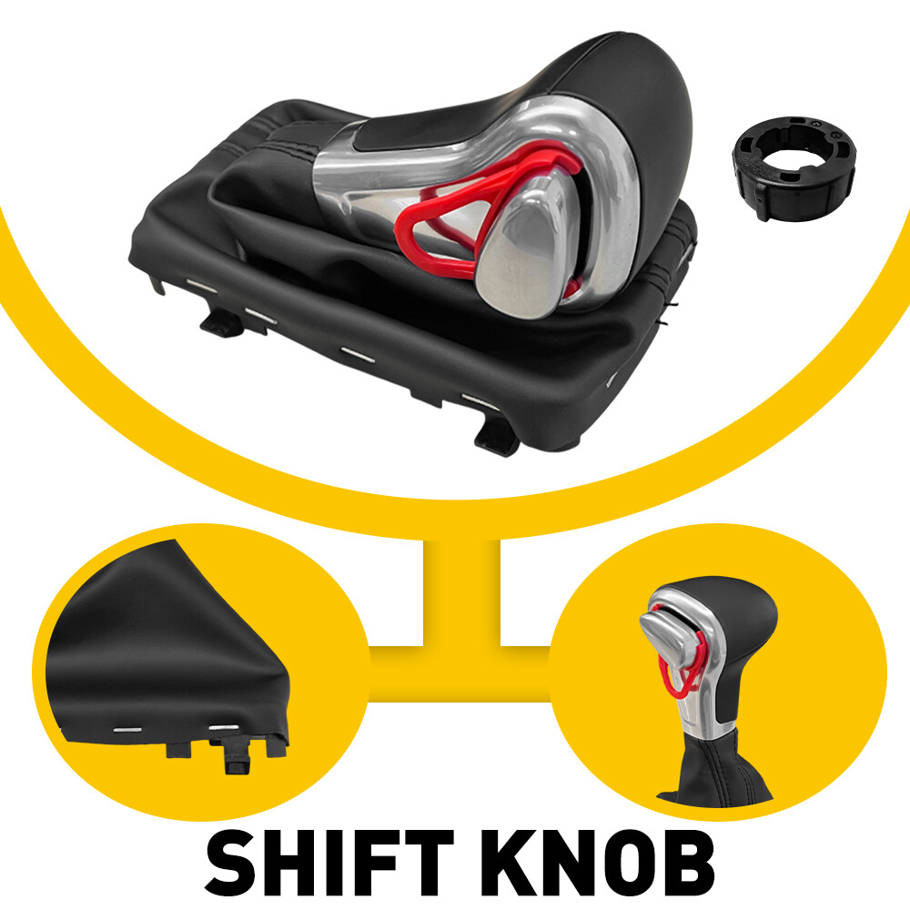 Automatic Gear Shift Knob Gearbox Handle For Audi A6 A5 A4 A3 Q5 Q7 2008+