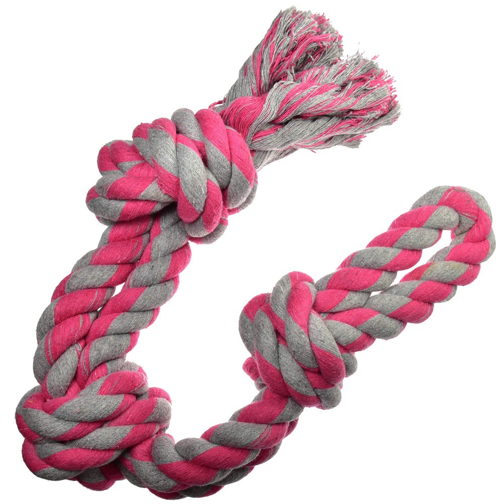 Dog Rope Toy for Large and Medium Active Chewers, Heavy Duty Rope Toy for Lar...
