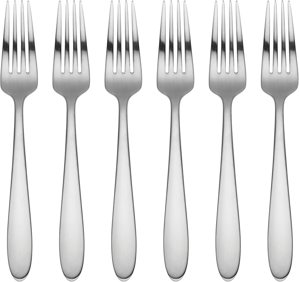Vale 6-Piece Stainless Steel Salad Fork Set