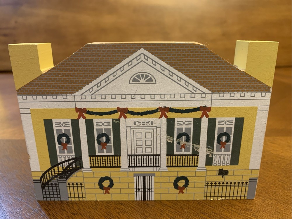 Vintage 1994 Cat's Meow Beauregard Keyes House Christmas Collectible  