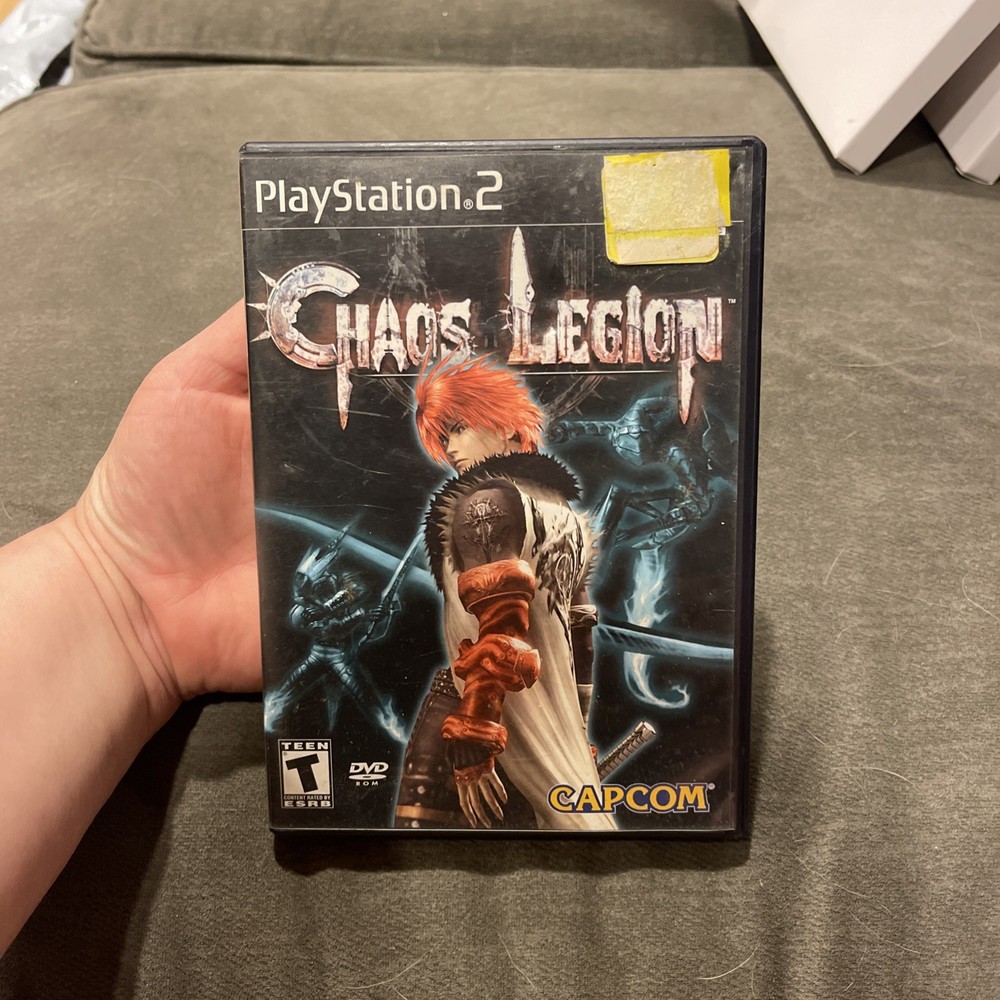 Chaos Legion (Sony PlayStation 2, 2003) Black Label PS2 CIB w/ Manual