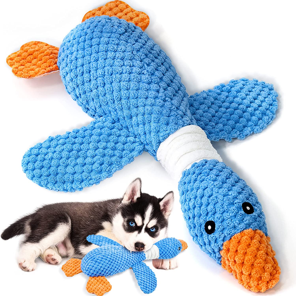 Upgraded Goose Indestructible Dog Toys for Aggressive Chewers Small Medium Large