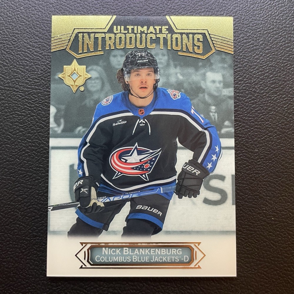 2022-23 UD - Ultimate Collection - Ultimate Introductions Nick Blankenburg UI-42