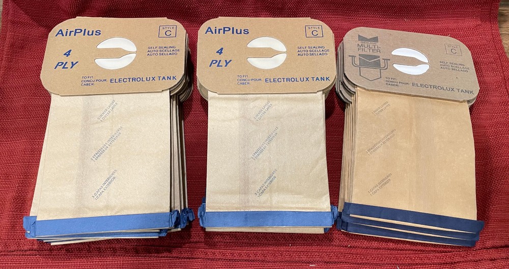 35 Electrolux Canister Vacuum Cleaner Bags Style C  4-Ply Air Plus & DVC