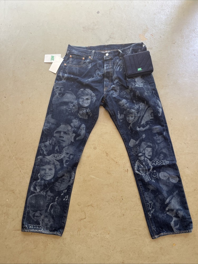Levi’s X Melody Eshani 501 Jeans Unisex Large 38x32