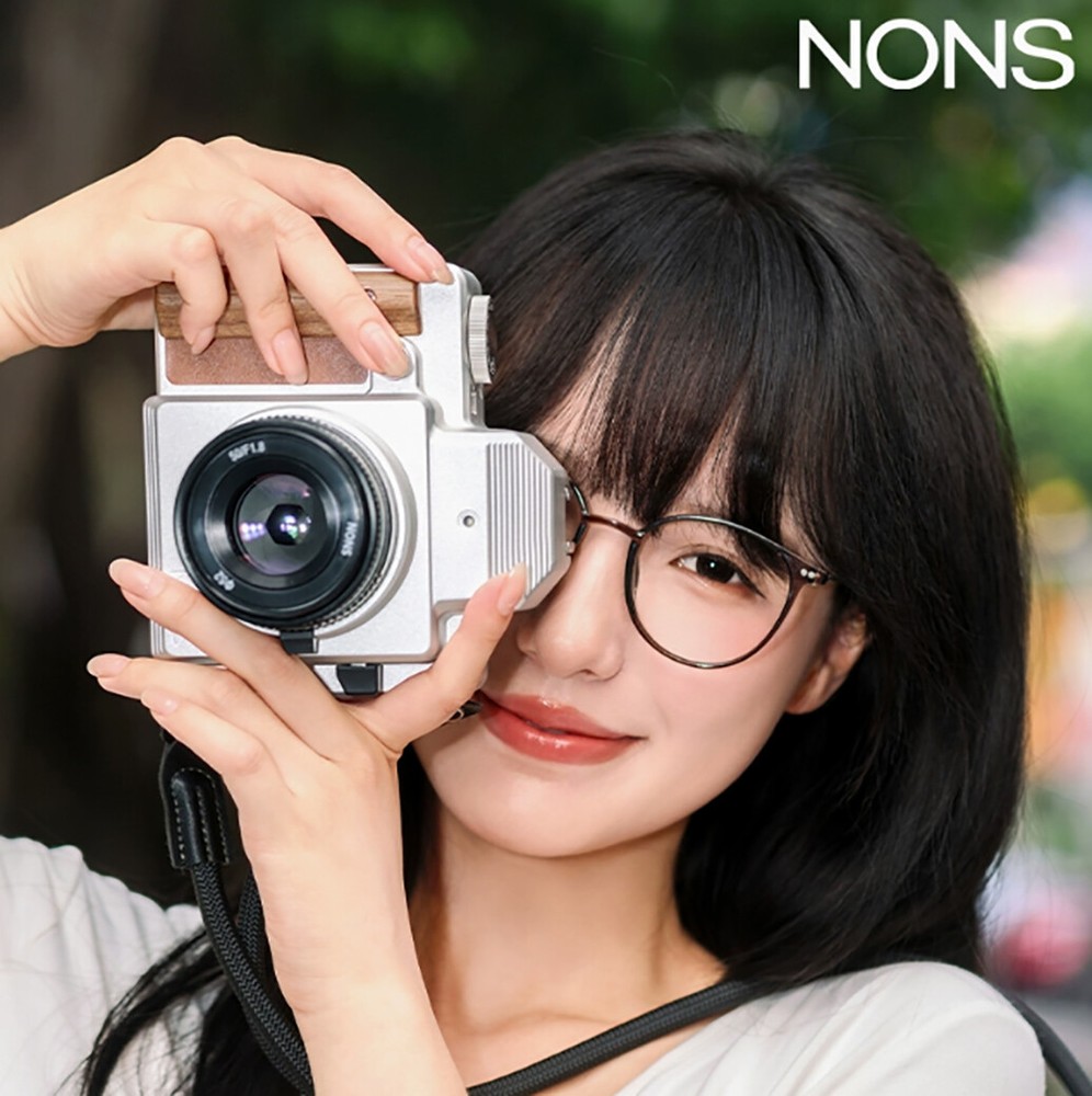NONS SL645 Instant Film SLR Camera EF Mount Full Frame Vintage Style Photography