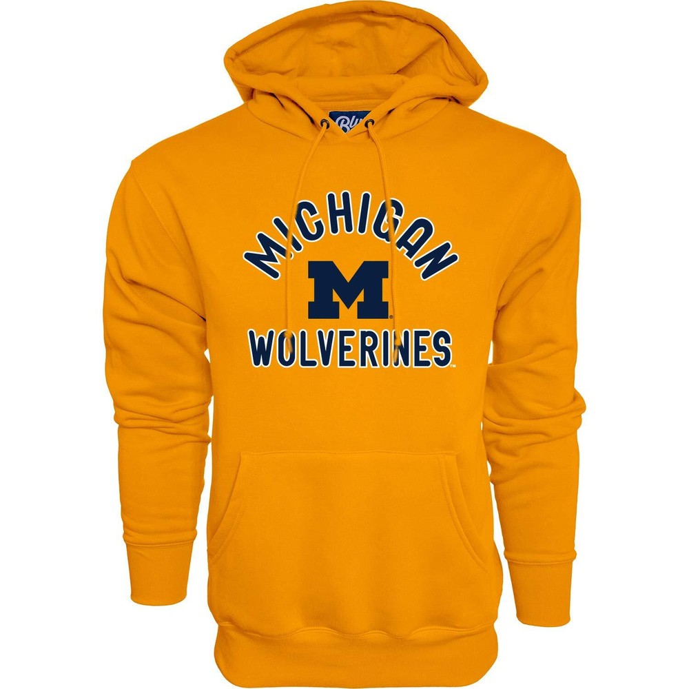 Men's Michigan Wolverines Hoodie Line Up Secondary Color, Michigan Wolverines...