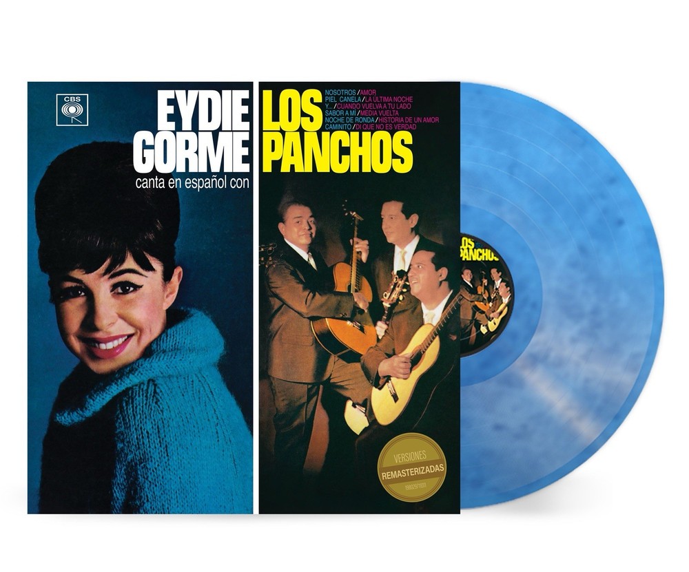 Eydie Gorme Canta En Español Con Los Panchos Mexican Vinyl LP Blue Vinyl
