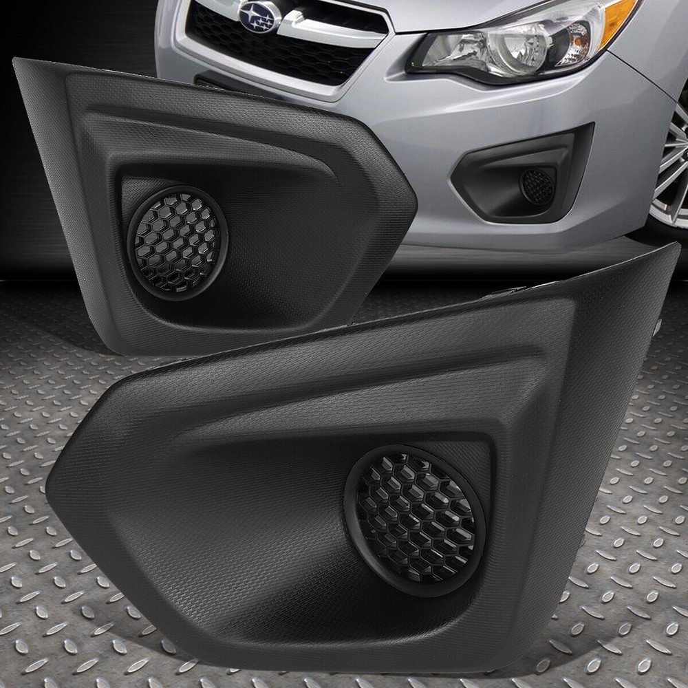 12-14 Subaru Impreza Front Bumper Fog Light Cover Replacement Bezel