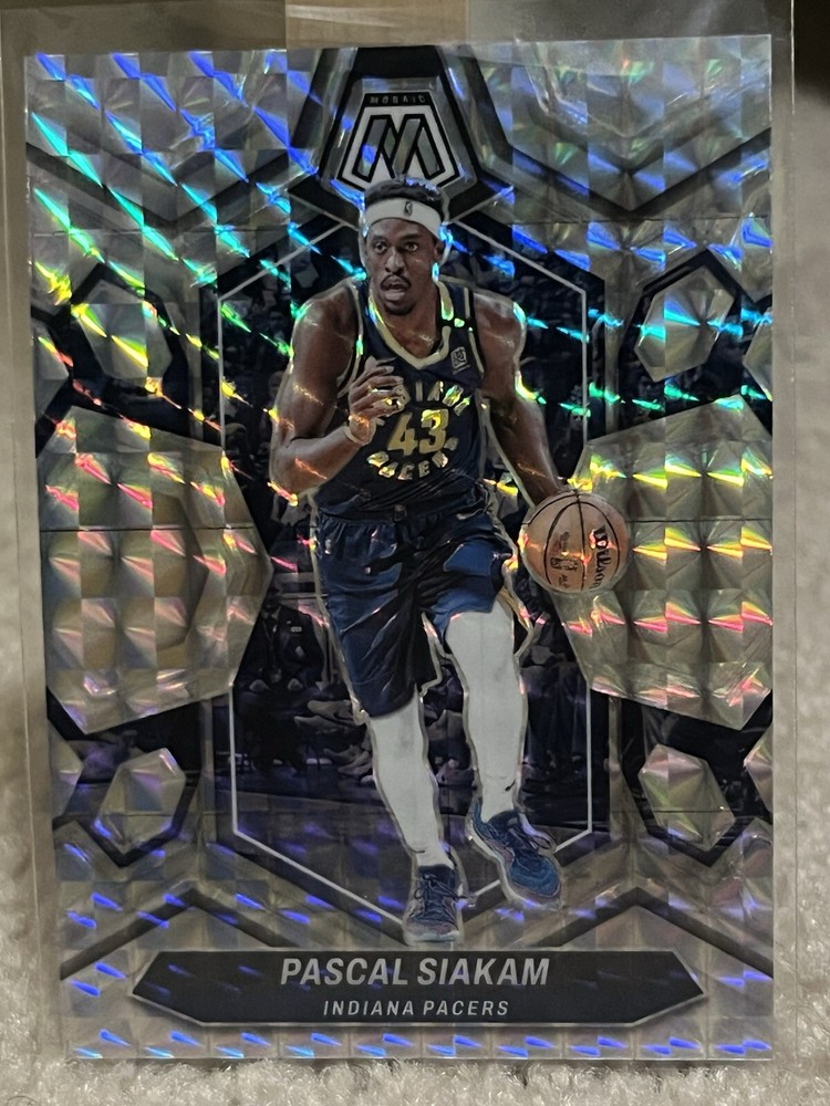 PASCAL SIAKAM 2023-24 Panini Mosaic  #6 MOSAIC PRIZM SILVER -Indiana Pacers