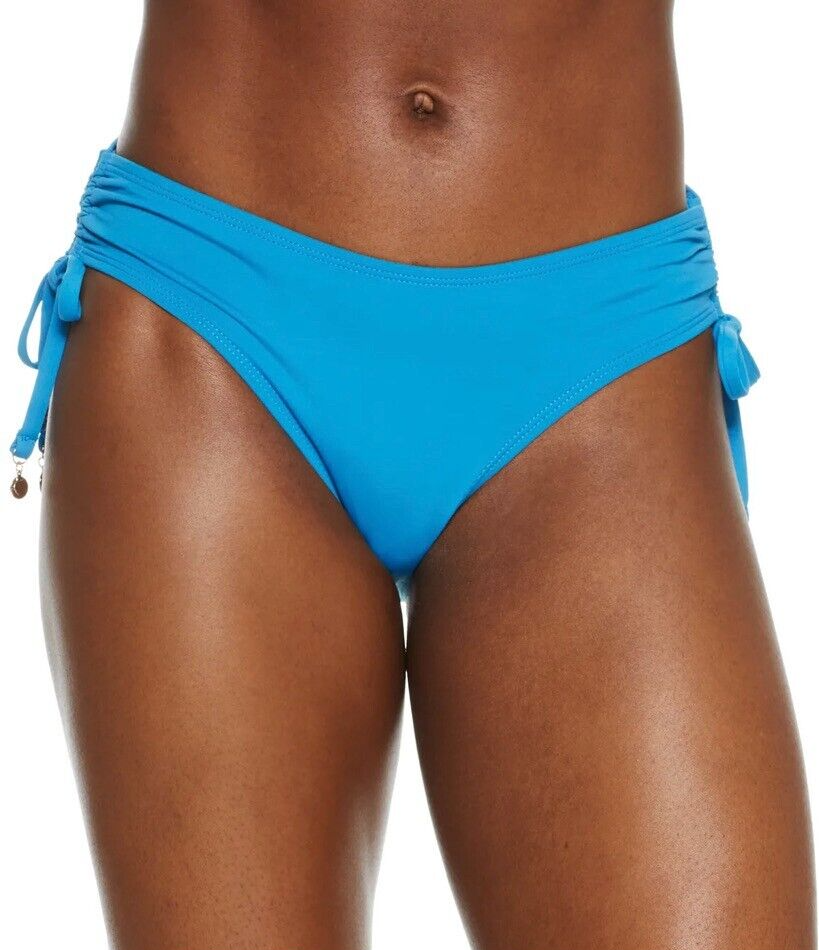 Stylish Anne Cole Signature Side Tie Bikini Bottoms Size M for Women