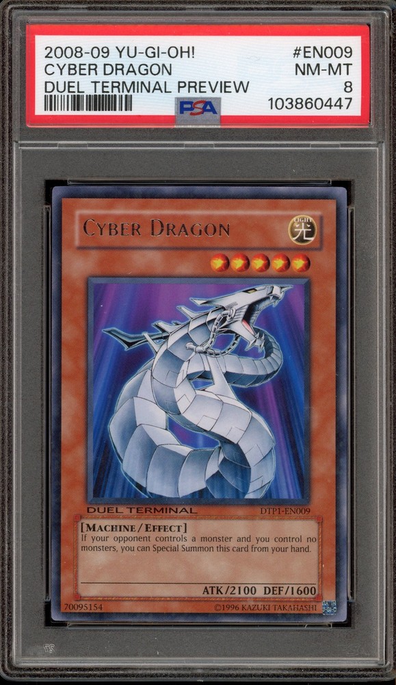 Yu-Gi-Oh Cyber Dragon Duel Terminal DTP1-EN099 PSA 8 Mint