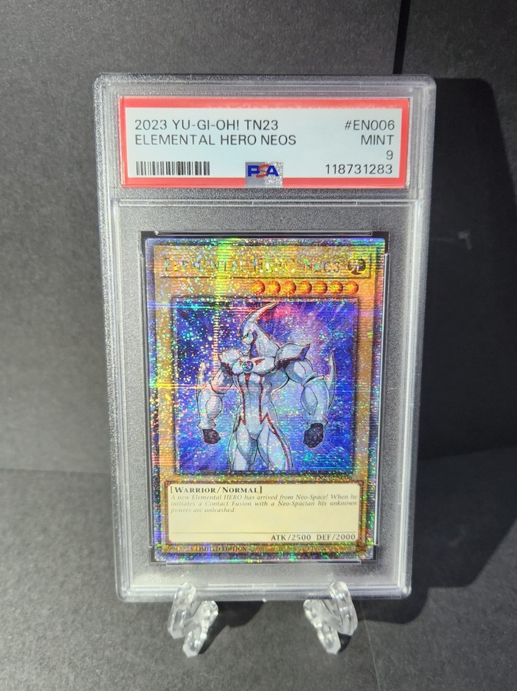Elemental HERO Neos Quarter Century Secret Rare TN23-EN006 25th Anniversary Tin Dueling Heroes