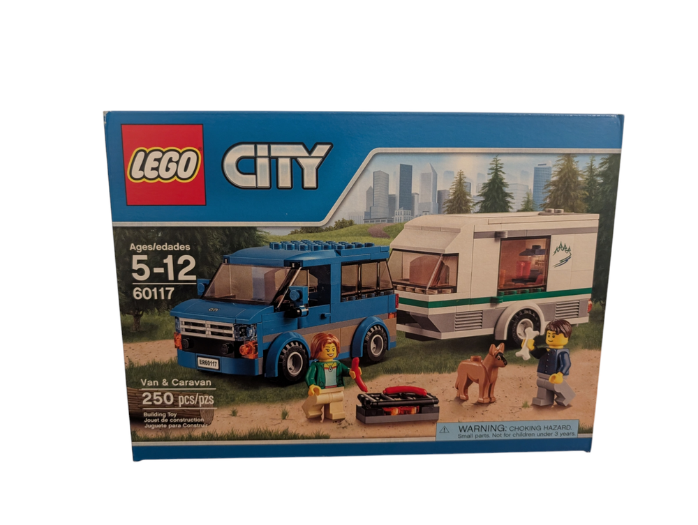 LEGO City: Van & Caravan (60117) NEW Factory Sealed RARE RETIRED