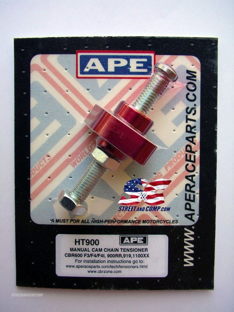 APE MANUAL CAM CHAIN TENSIONER HT900 HONDA CBR600 F3,F4,F4i, CBR900RR 91-99, 919