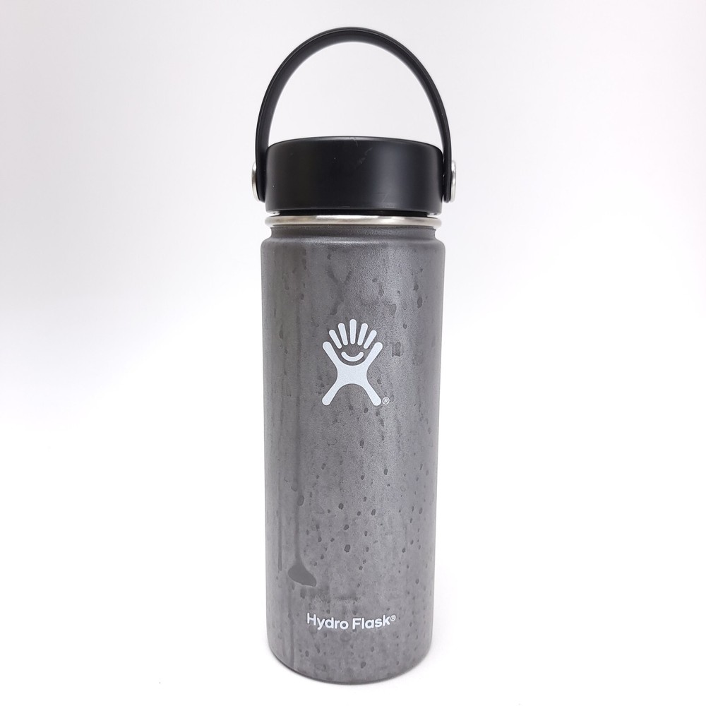HYDRO FLASK Wide Mouth  Graphite 18oz Insulated Water Bottle 2015