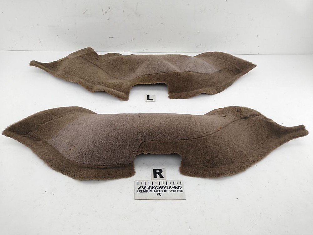 Ford Bronco Pair Of Left & Right Rear Wheel Well Top Carpet Trim Fits 1992-1996