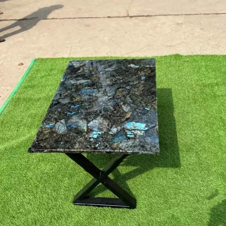 Labradorite granite countertop slab for elegant home tables