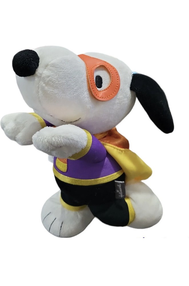 Animated Snoopy Candy Crusader Plush with Sound & Motion for Halloween