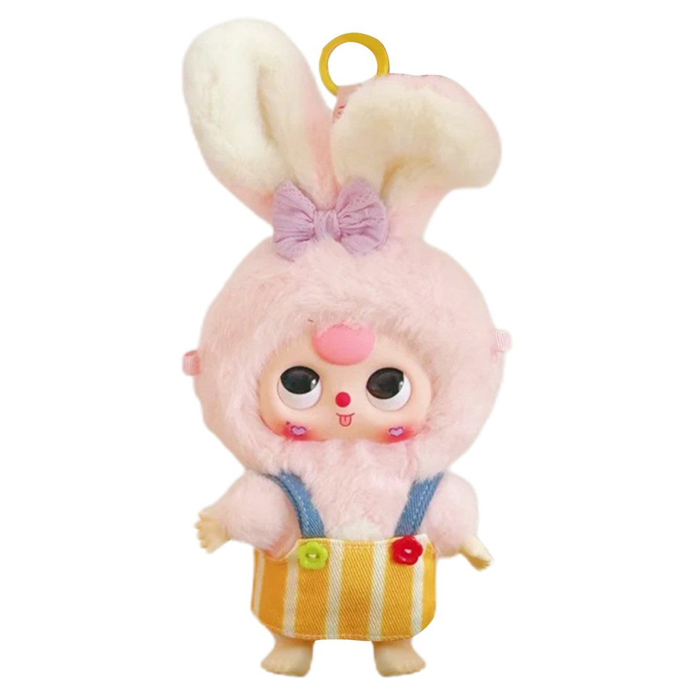 Baby Three Macaron Bunny Plush Toy Suitable For Collection