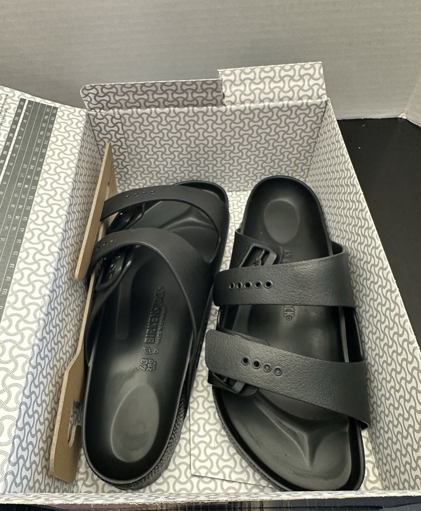 Birkenstock Arizona EVA Sandals Black Men’s 10 (43 EU) Rubber Regular Fit