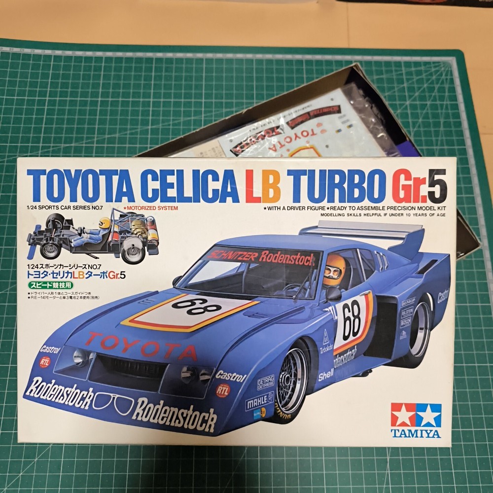 Tamiya 1/24 Toyota Celica LB Turbo Gr.5 Sports Car Series No.7