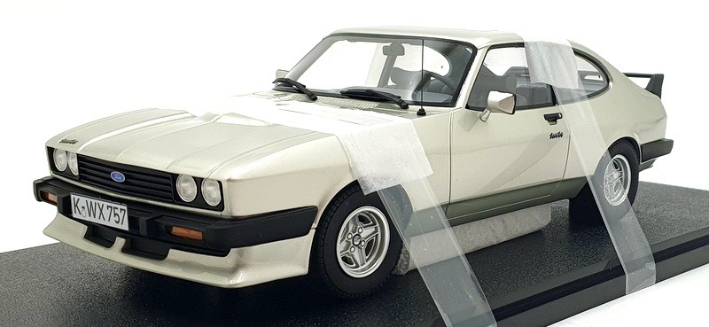 Cult 1/18 Scale Resin CML215-1 - 1981 Ford Capri 2.8 Turbo - Met. Silver