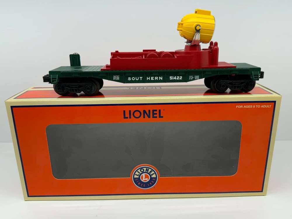 O Gauge Lionel Southern Searchlight Car Train #6-36757.