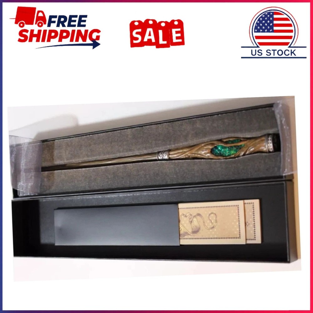 Universal Studios Harry Potter 2nd Gen Interactive Wand Spruce Green Brand New
