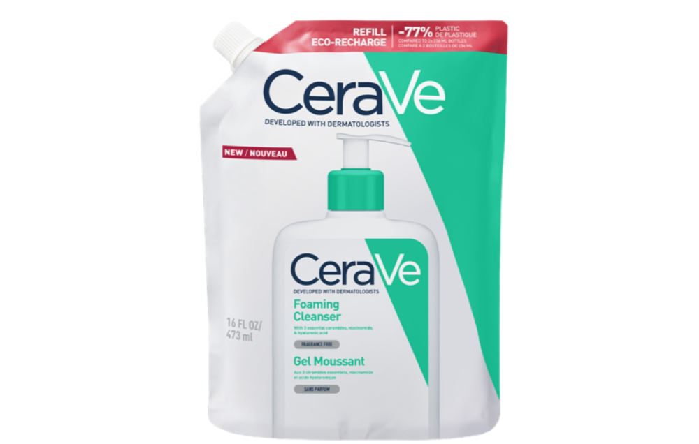 CeraVe Foaming Facial Cleanser Refill 473ml for Oily & Normal Skin