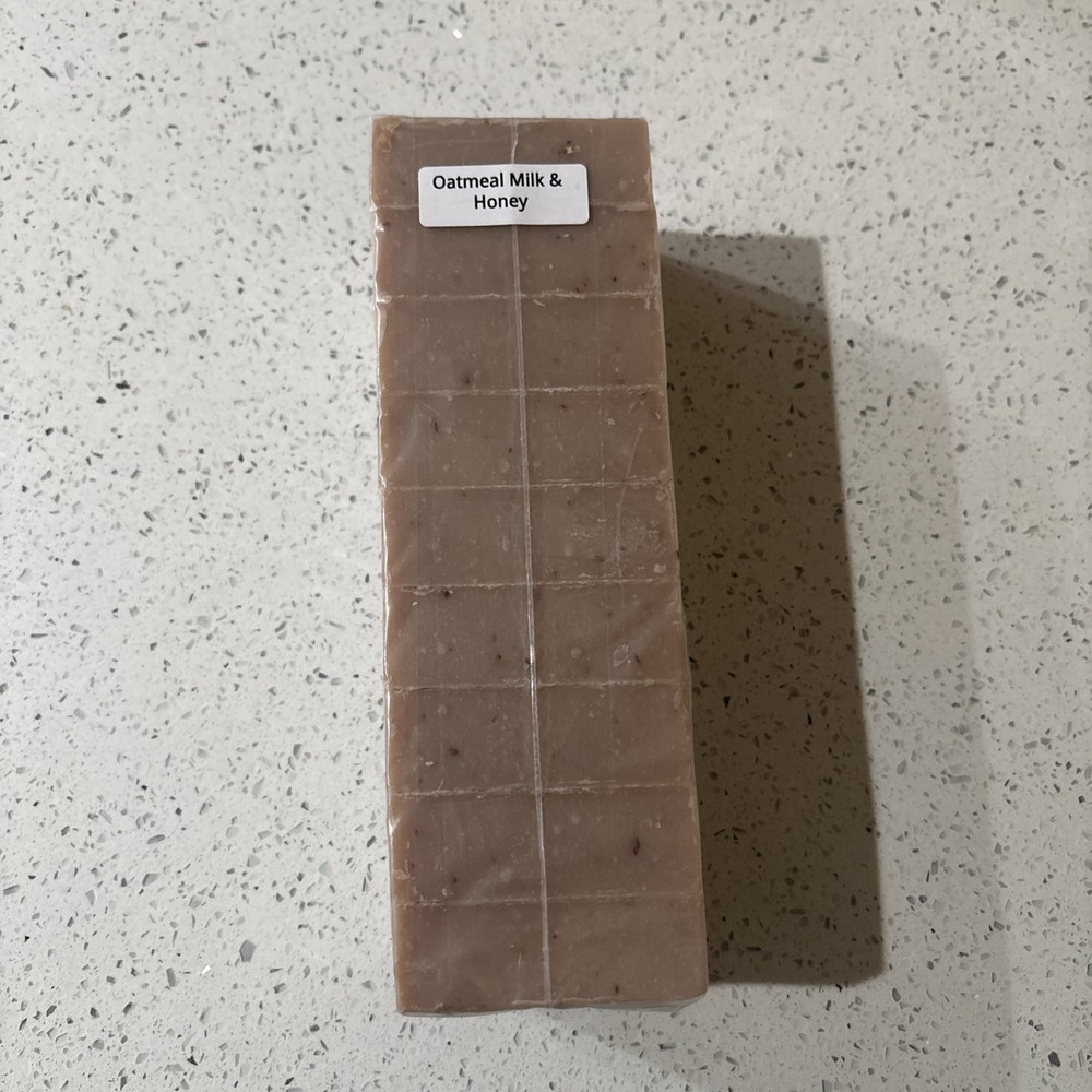Oatmeal Milk & Honey Soap Handmade Soap Loaf – 9 Bars