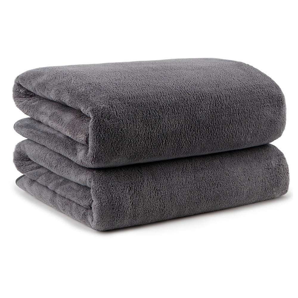Soft Microfiber Bath Towels 2 Pack 27