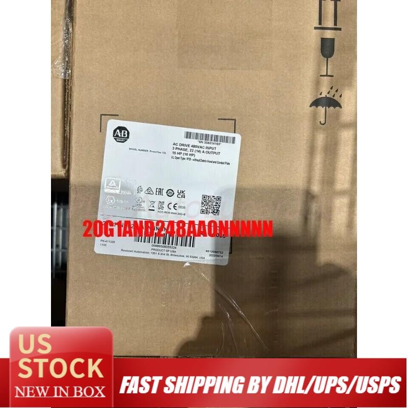 20G1AND248AA0NNNNN AB PowerFlex Air Cooled 755 AC Drive NEW AB US Free Tax