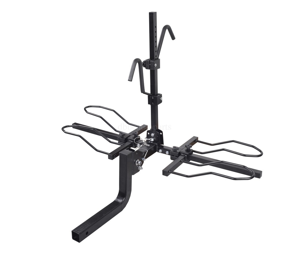 2 Bike Rack Hitch Mount Platform Style For SUV Car Truck Foldable 2