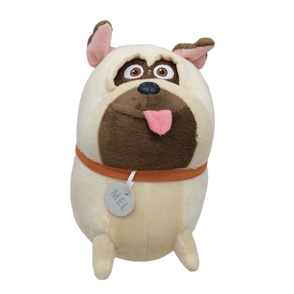 The Secret Life of Pets MEL Plush Toy Factory Pug Dog 9 inch Stuffed Animal 2016