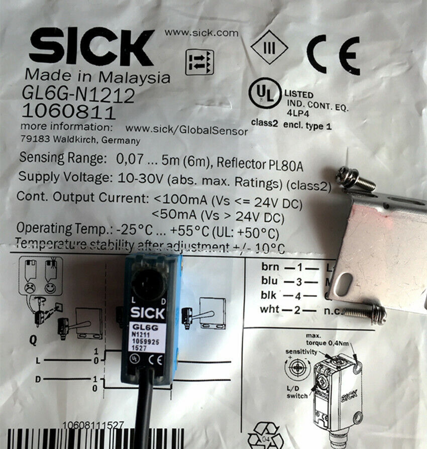 1pc new photoelectric switch sensor GL6G-N1212 #A6-37