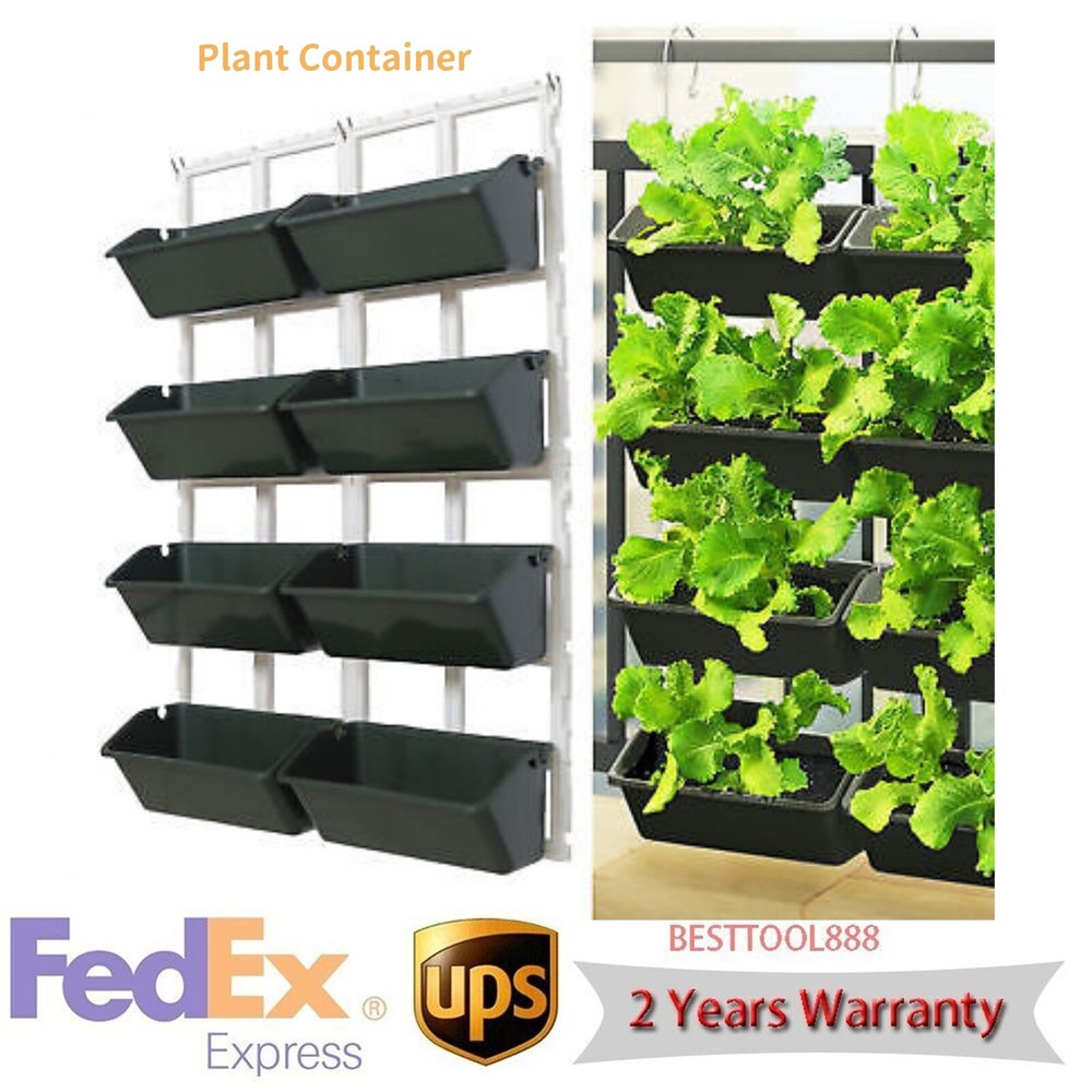 Garden Vertical Planter Outdoor Wall Elevated Raised Bed Flower Herbs Vegetable