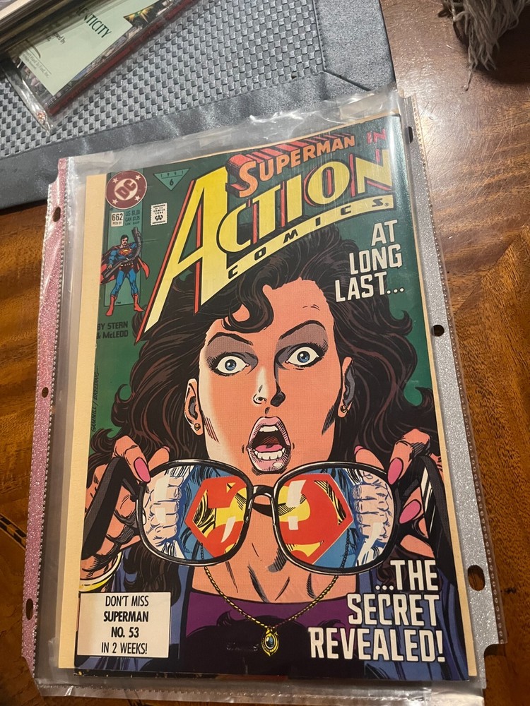 SUPERMAN IN ACTION COMICS #662 DC COMICS 1991