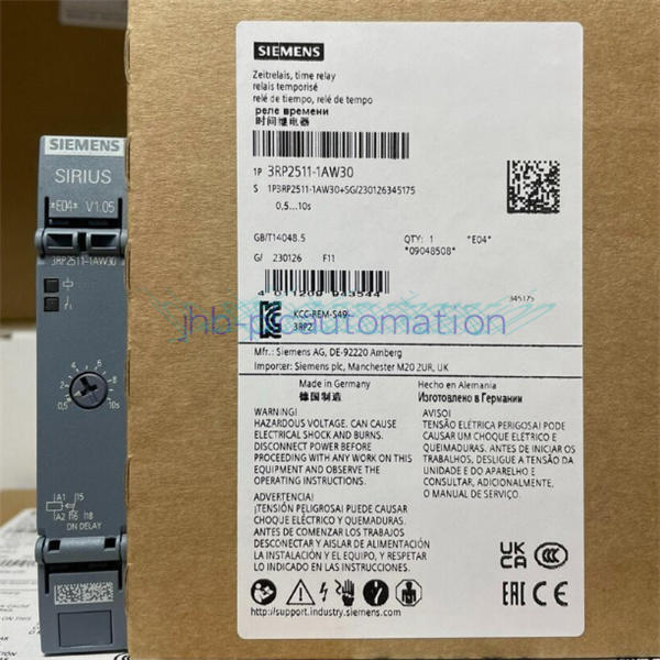 ONE NEW Siemens 3RP2511-1AW30 time relay Rapid delivery