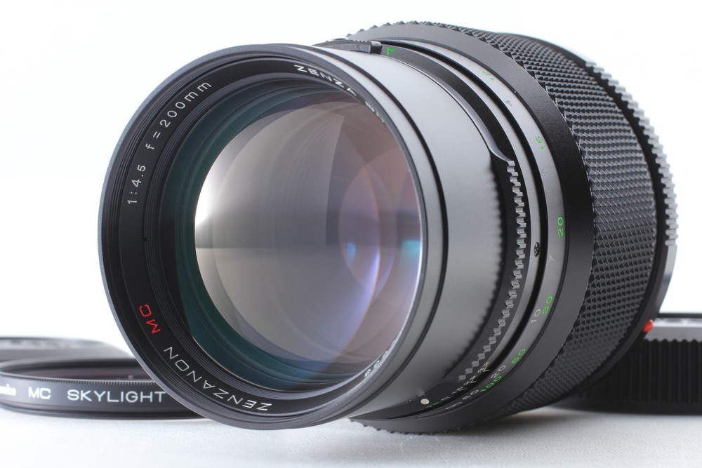 [Mint] Zenza Bronica Zenzanon MC 200mm f/4.5 Lens For ETR S Si From JAPAN