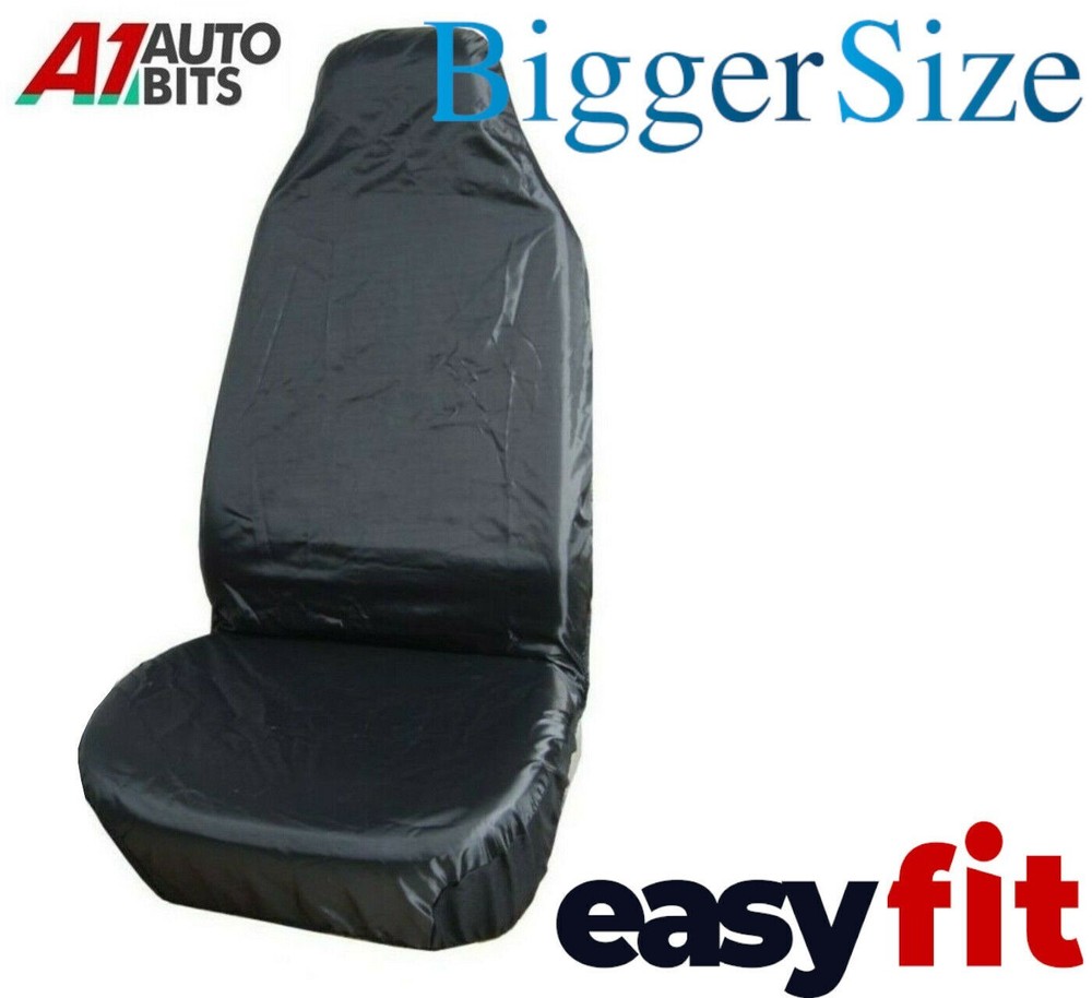 Front Black Car Seat Cover Waterproof Protector For Toyota Corolla Yaris Avensis