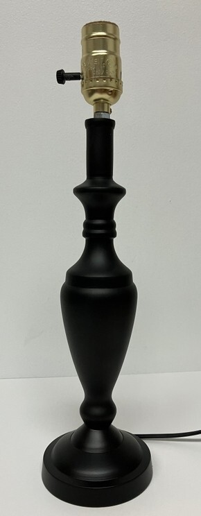 Stonecreek Metal Accent Lamp Base in Black