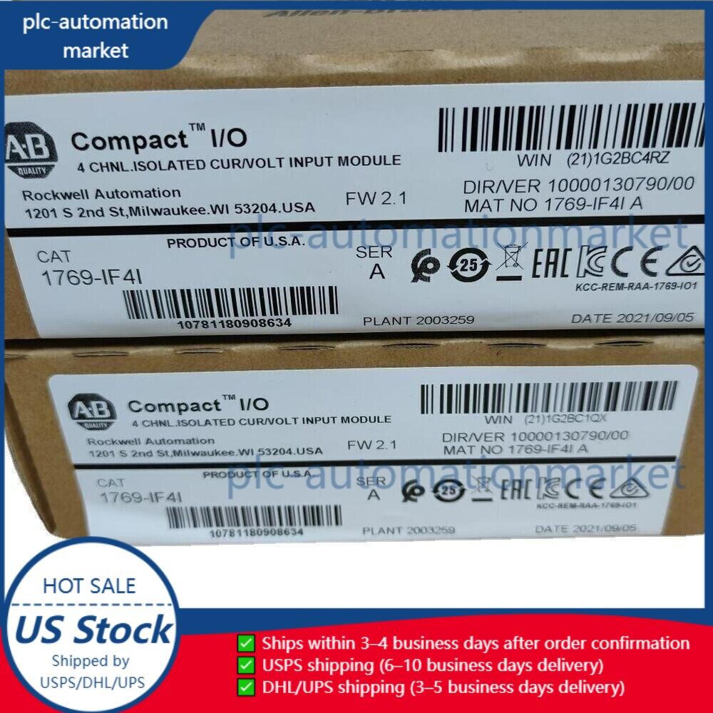 1769-IF4I New Factory Sealed AB SER A Compact I/O Analog Input Module FREE SHIP