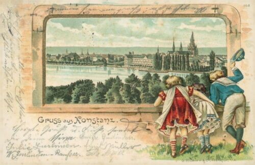 Ansichtskarte Konstanz 1901 Prägekarte (Nr.776)