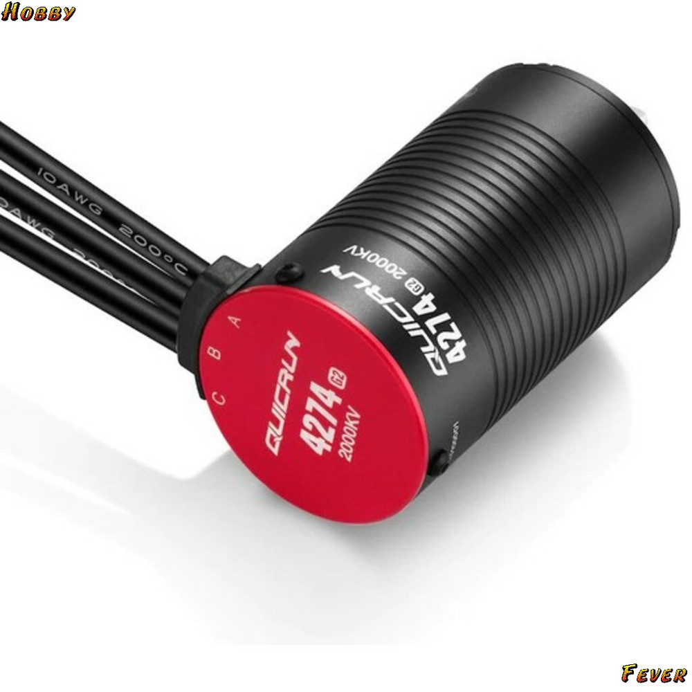 Hobbywing 30404700 Quicrun 4274sl 2000kv G2 Black brushless Motor